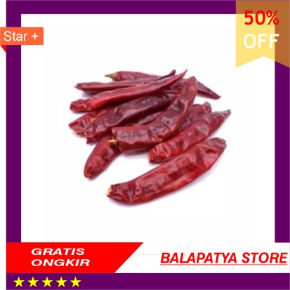 

TERLARIS !!! Cabe Merah Besar Kering Petik 250 Gram