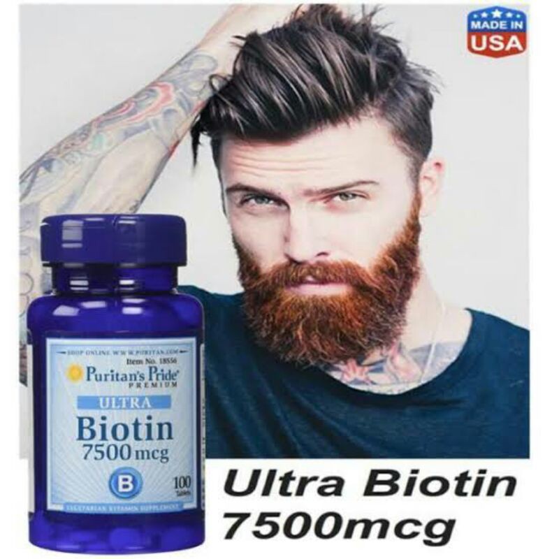 Biotin puritan's pride original 7500mcg