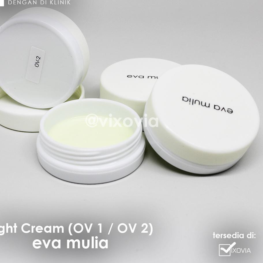 Promo T7PFE Night Cream 1 / Krim Malam OV1 Eva Mulia J45 Kirim Langsung