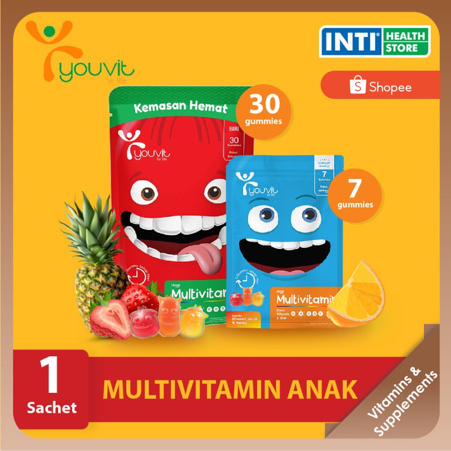 Youvit | Multivitamin Anak | 7 day | 30 day | Vitamin Anak