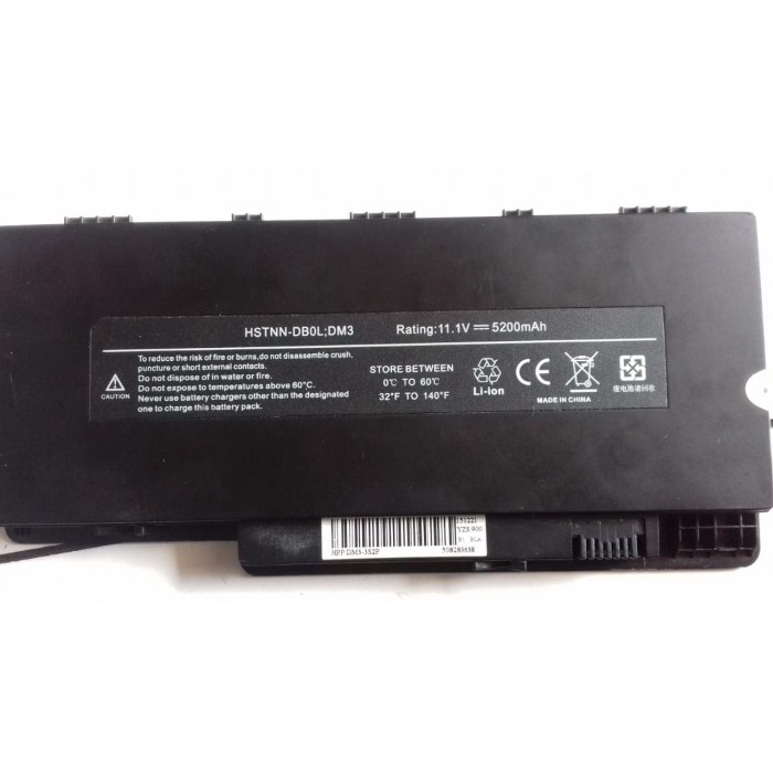 Batteryl HP Pavilion DM3 DM3-1000 DM3-2000 DV4-3000 FD06