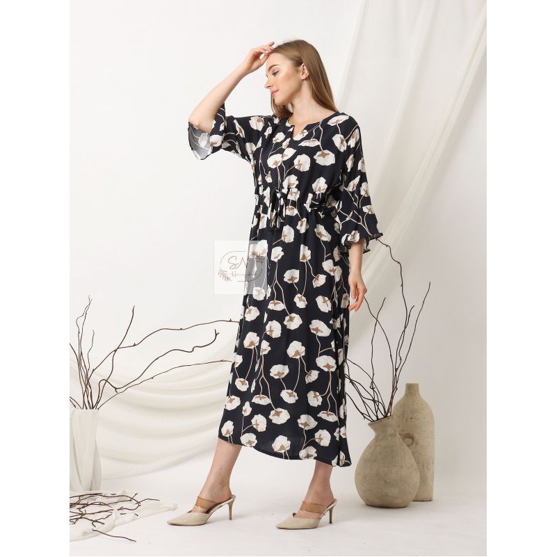DASTER WANITA PANJANG RAYON PREMIUM - AULIA DRESS (AD02)