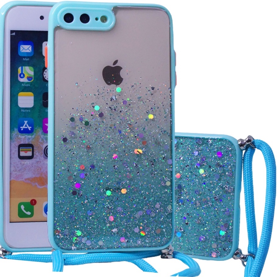 Oppo Reno 5 4G/5G | OPPO A15 Case Casing Soft Fuze Glitter Bumper Glitter Dove Candy Glitter