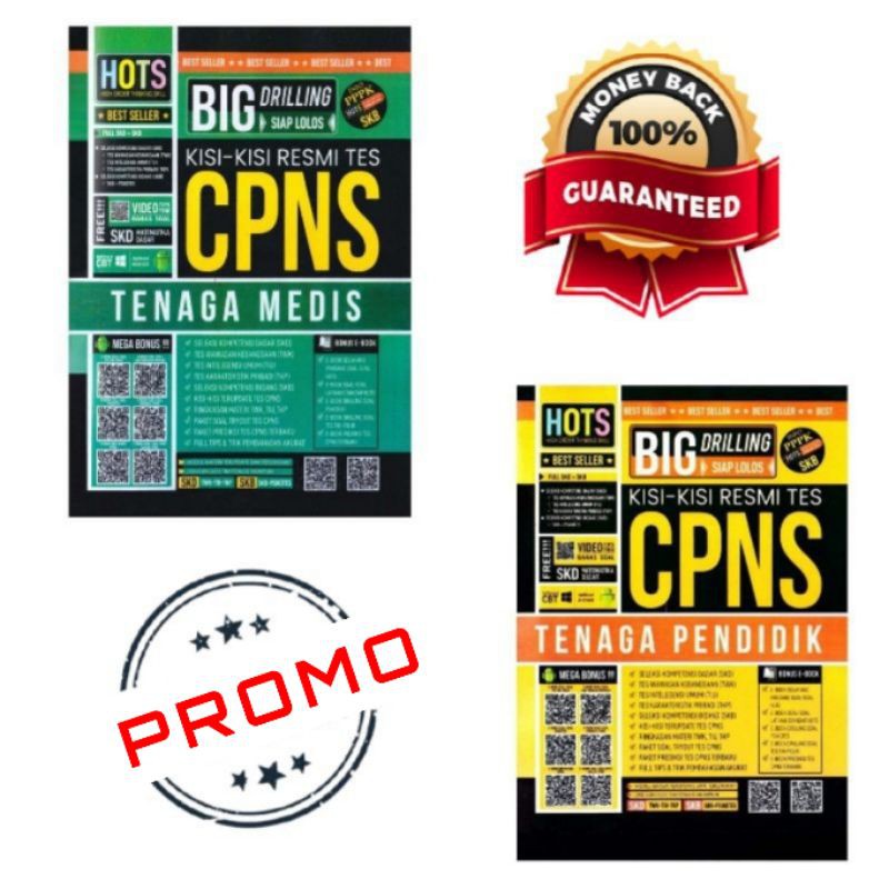 Buku Cpns 2021 Buku Tes Cpns Hots Big Bank Drilling Kisi Kisi Resmi Tenaga Medis Shopee Indonesia