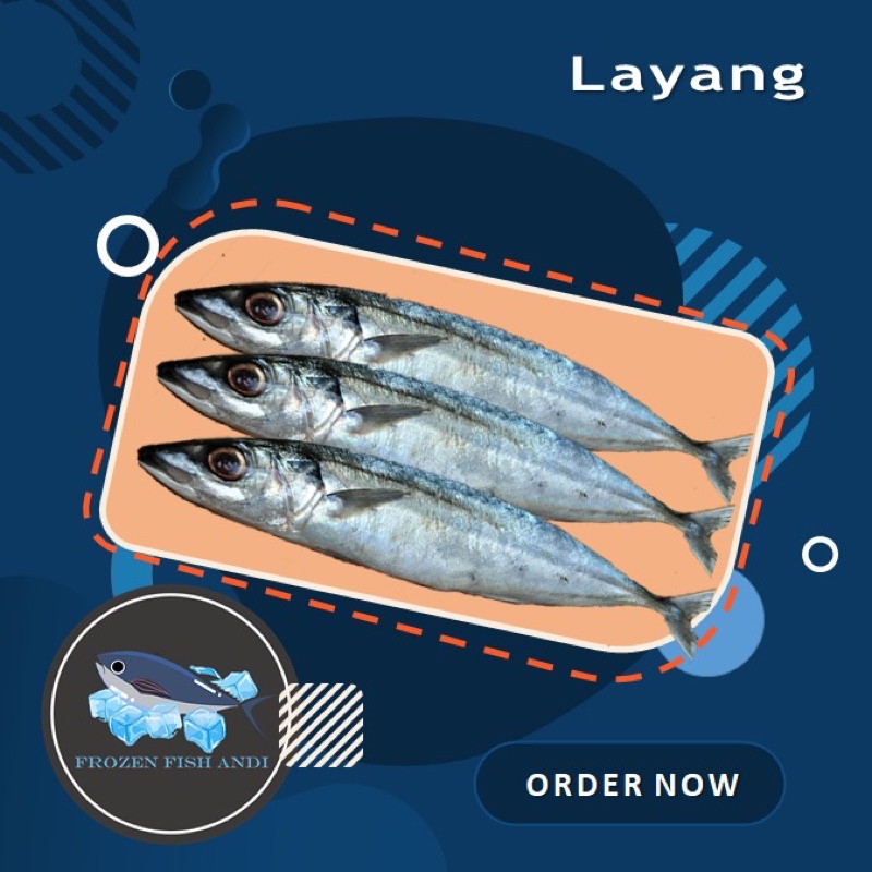 

Ikan layang jumbo 1 kg frozen