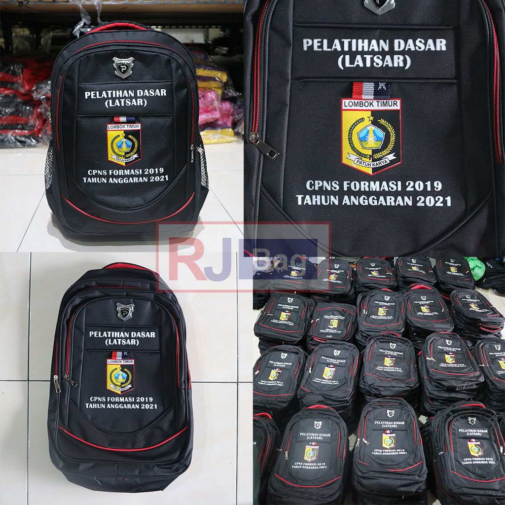 JUAL TAS GROSIR SEMINAR PROMOSI PRODUKSI RANSEL PEMERINTAH DINAS LATSAR CPNS FORMASI FORMAL MURAH