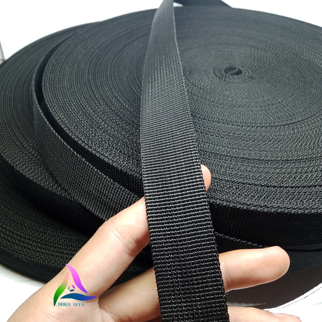 Tali Webbing Tas LTG 2.5 Cm Hitam