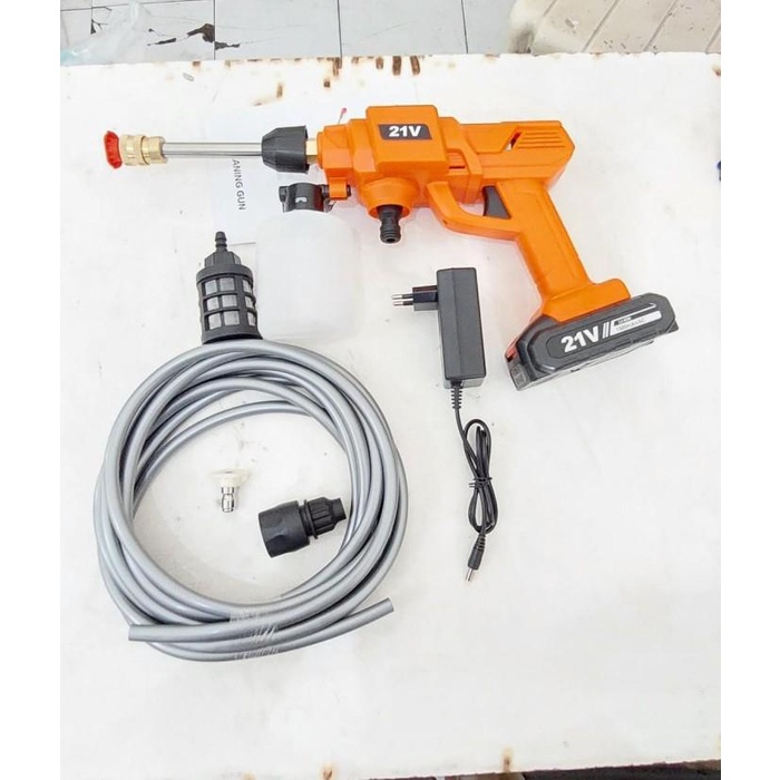 Cleaner Xenon Jet Cleaner Cordless 21V Jet Cleaner Baterai