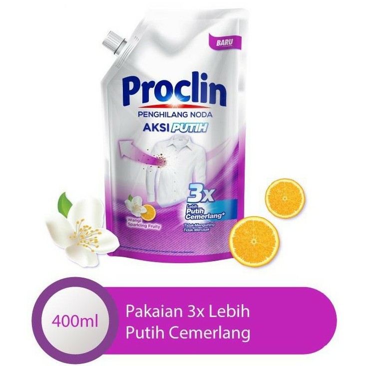 PROCLIN Penghilang Noda Aksi Putih 400ml