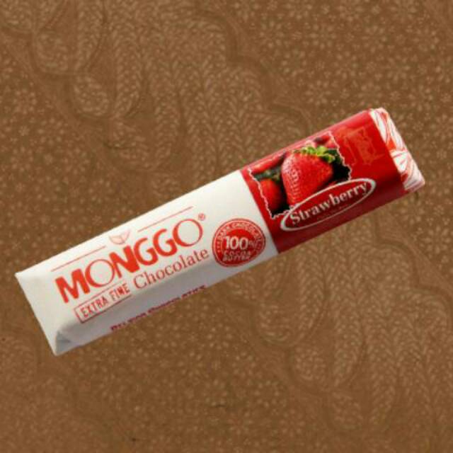 

Coklat MONGGO 40gr STRAWBERRY