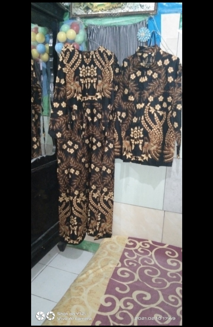 Gamis Batik Pekalongan Baju Wanita Pakaian Wanita Gamis Pesta Gamis Busui Ld 110 Dan Ld 120 Pj 138