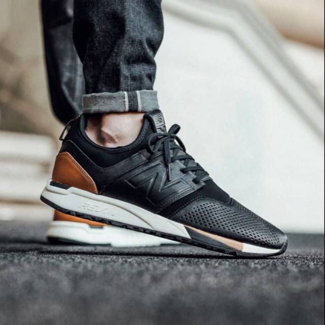 new balance 247 luxe leather
