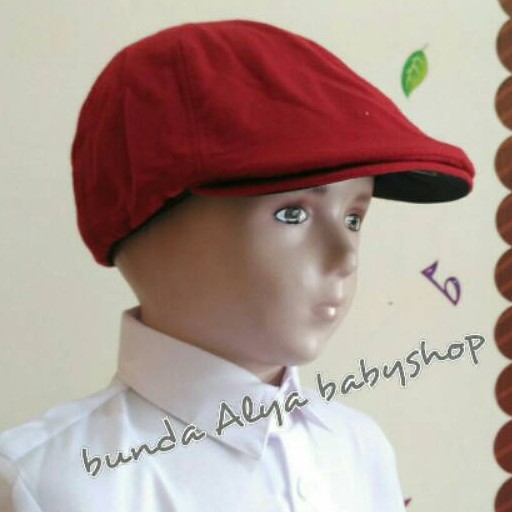 Topi Pet Anak Laki Laki - Topi Pelukis Anak - Topi Anak Laki Laki - Topi Balita Keren - Topi Anak Jalan
