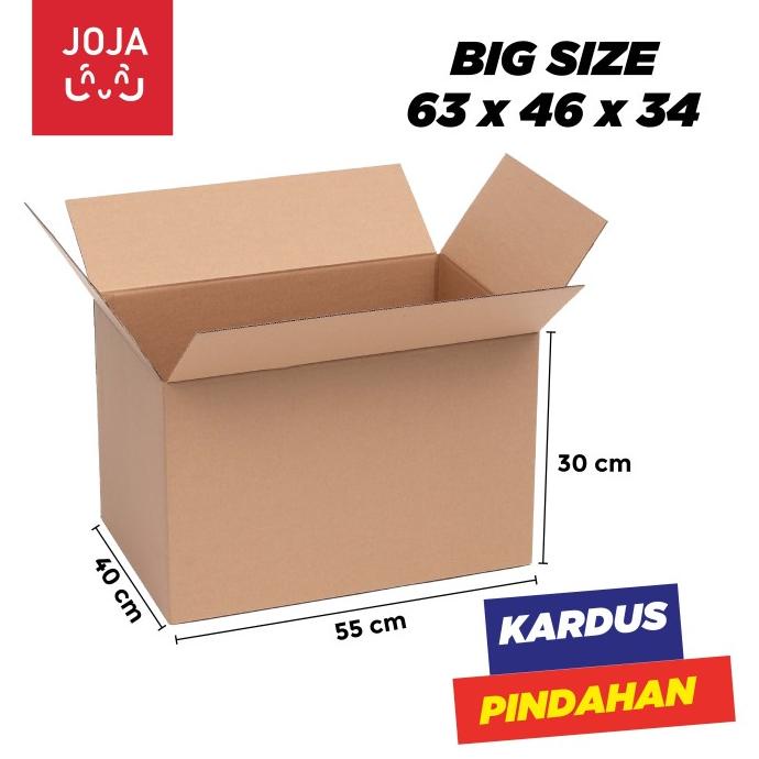 

Kardus packing besar / Kardus JUMBO uk 63x46x34