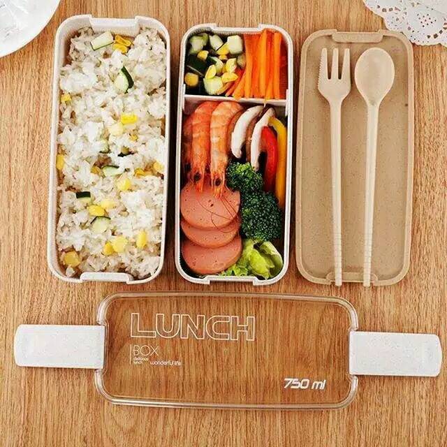 Lunch box 2 tingkat