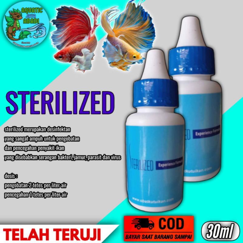 STERILIZED/Obat ikan