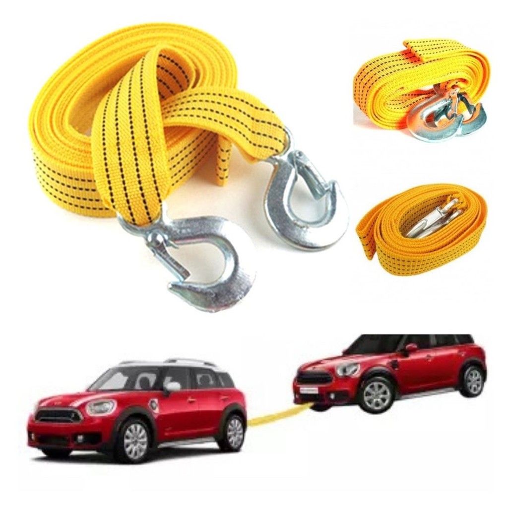 Tali Tambang Derek Mobil Towing Rope with Hook  111151