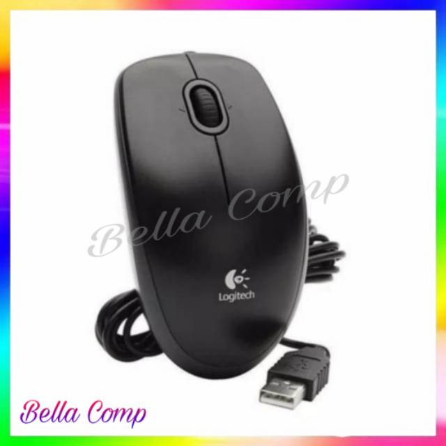 Terlaris!! Mouse Usb LOGITECH B100 / Mouse Kabel LOGITECH B100 / Mouse Wired LOGITECH B100