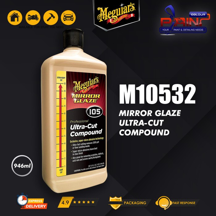 Meguiars - Mirror Glaze Professional Ultra Cut Compound M10532