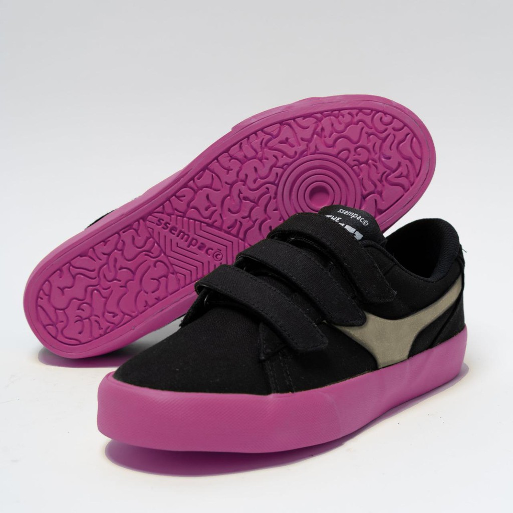 SEPATU VELLCROW PRIA WANITA (UNISEX) SSEMPAC THE NTXTZ ORIGINAL - Grape Colour