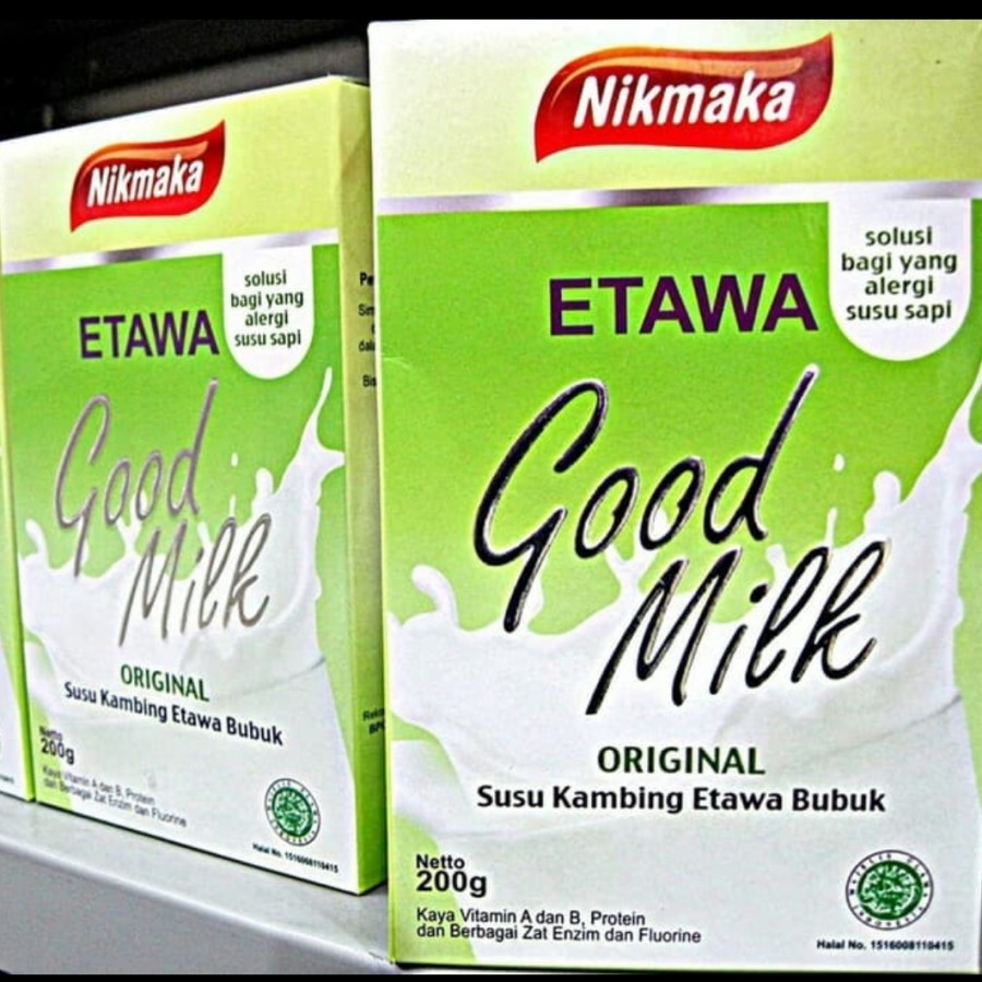 

SUSU KAMBING ETAWA NIKMAKA ORIGINAL 200gr