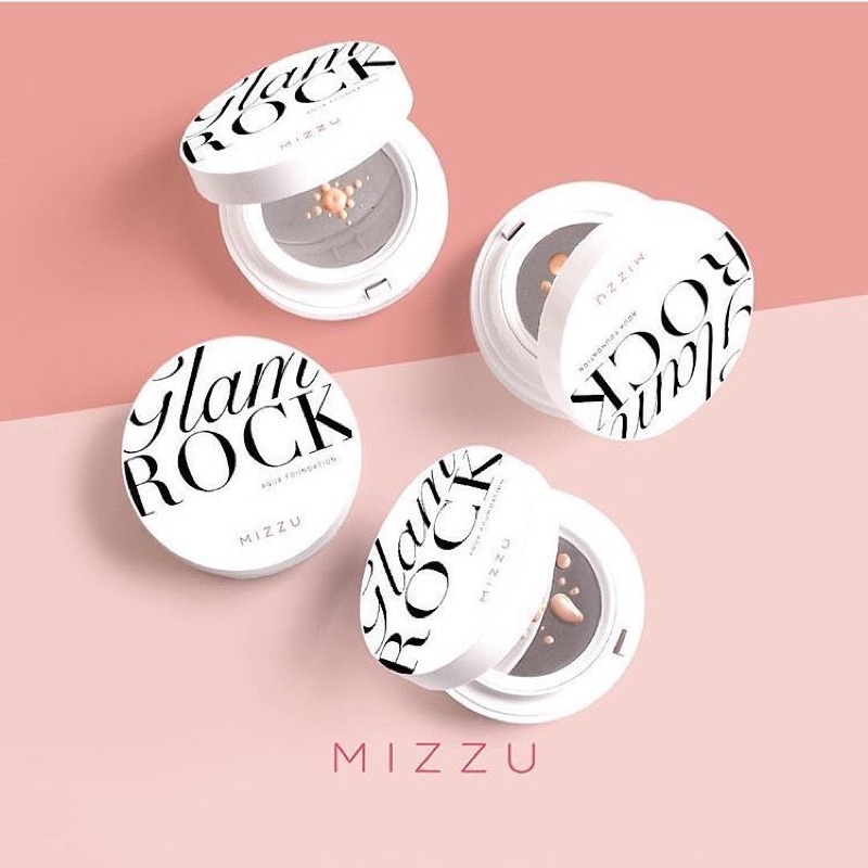 ckn -- mizzu glam rock aqua foundation -- mizzu cushion glam rock + foundation -- Mizzu cushion