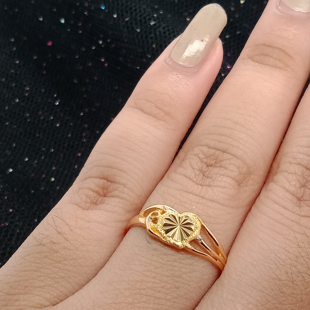 Cincin Emas 17K - 1.55 gr Kadar 750 - 296