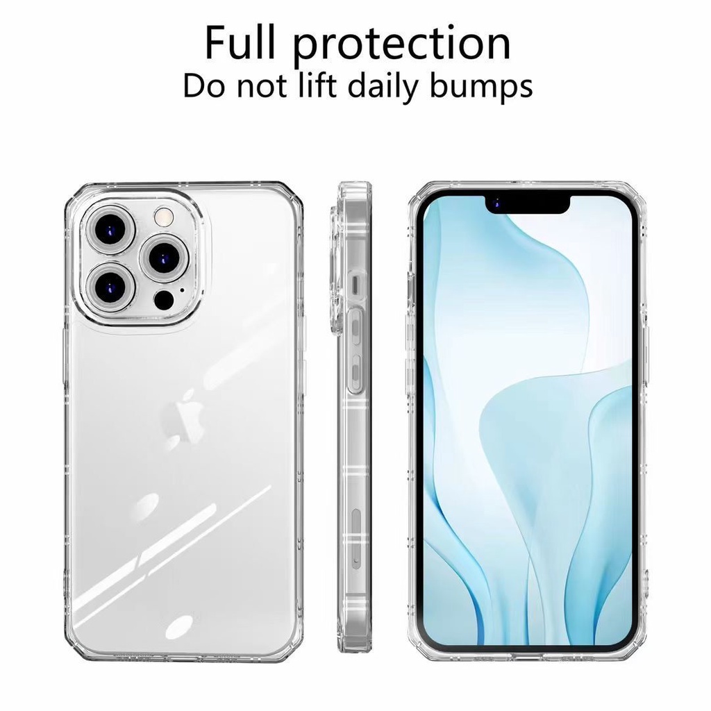 Case AirBag Super Clear Xiaomi Redmi 10 Note 9 10 11 T Pro Mi 11T Pro Poco M3 M3Pro F3 X3 M4 Pro 5G 12C 4G ANTI JAMUR Full Protection Camera