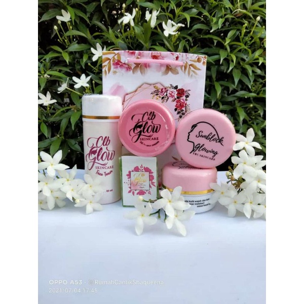 Paket Double Glowing ➡️ Clb Glow + 2 Sunblock Glowing