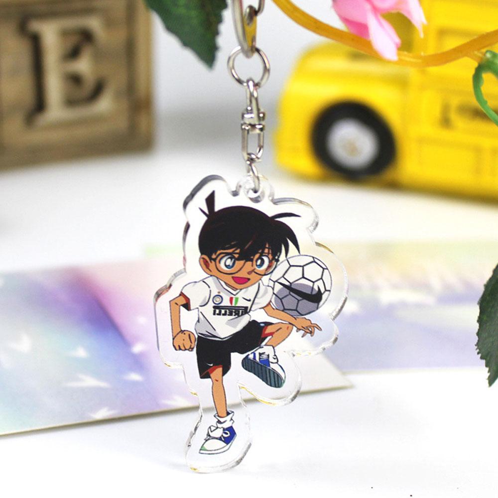 Agustin Conan Gantungan Kunci Untuk Anak Liontin Miniatur Detektif Conan Scultures Anime Jepang Key Ring