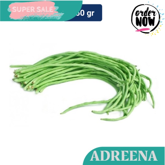 

Kacang Panjang Hijau 1 ikat Adreena Freshbox