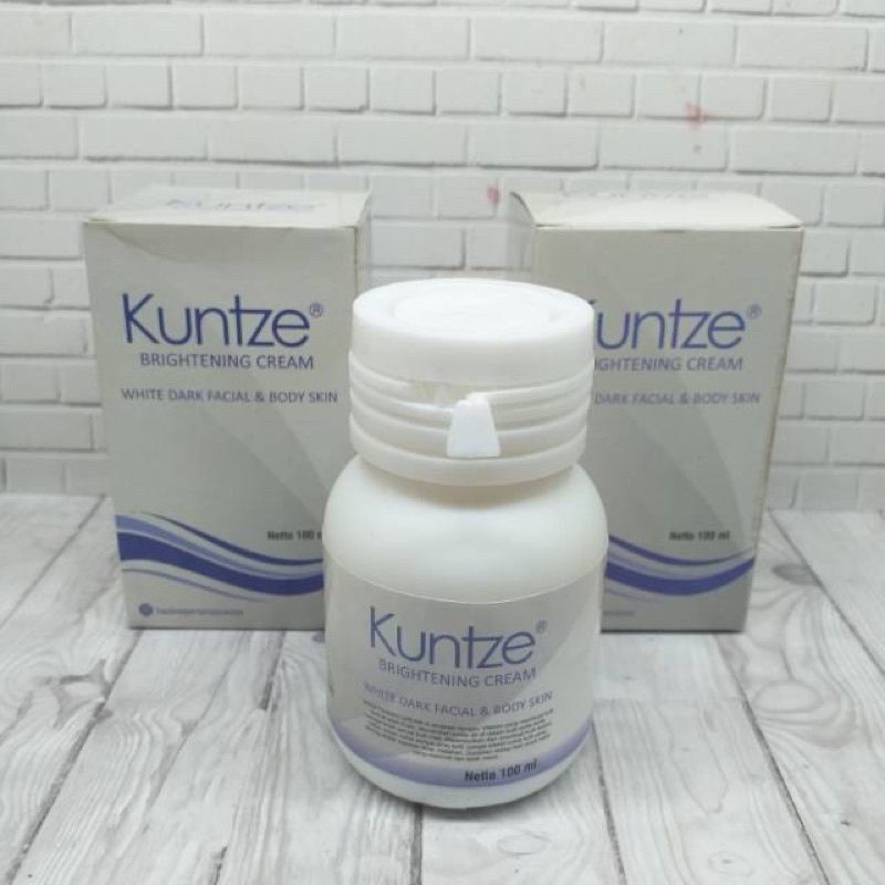 KUNTZE BLEACHING BRIGHTENING CREAM WITH DARK FACIAL &amp; BODY SKIN