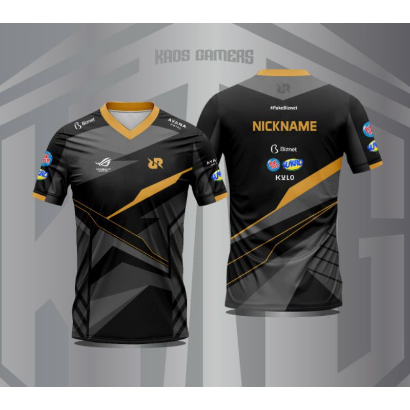 JERSEY RRQ 2021 JERSEY GAMING JERSEY FREE CUSTOM NICKNAME Shopee
