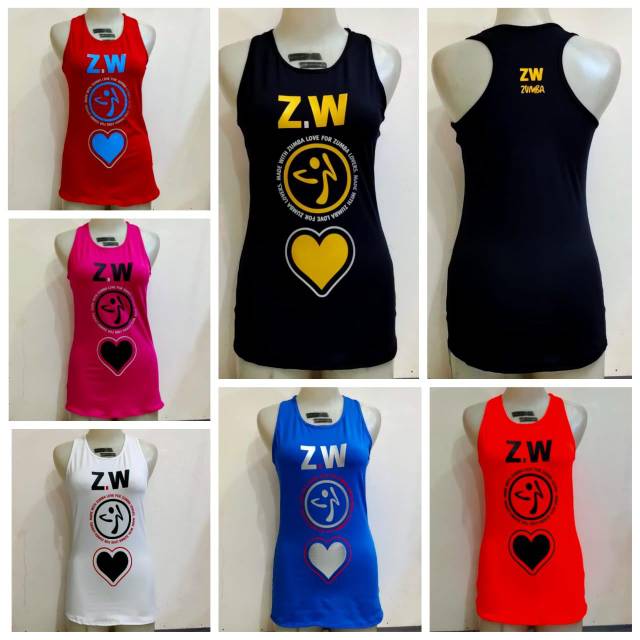 Tanktop zumba zw