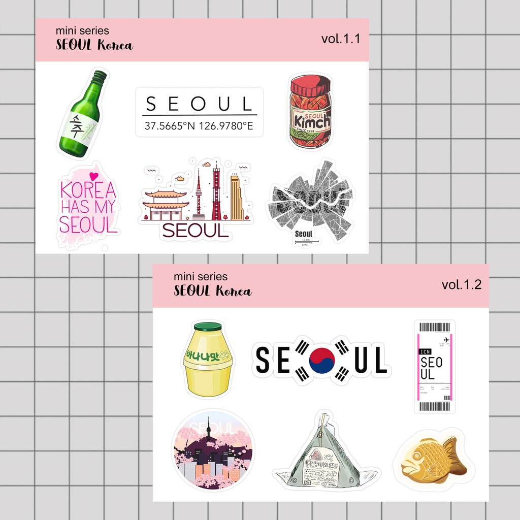 

Stiker Tumblr HP aesthetic / Stiker Laptop custom / stiker HP / Stiker Kpop | SEOUL MINI 1