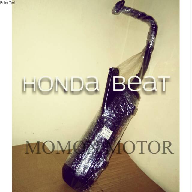 KNALPOT HONDA BEAT CSR RACING
