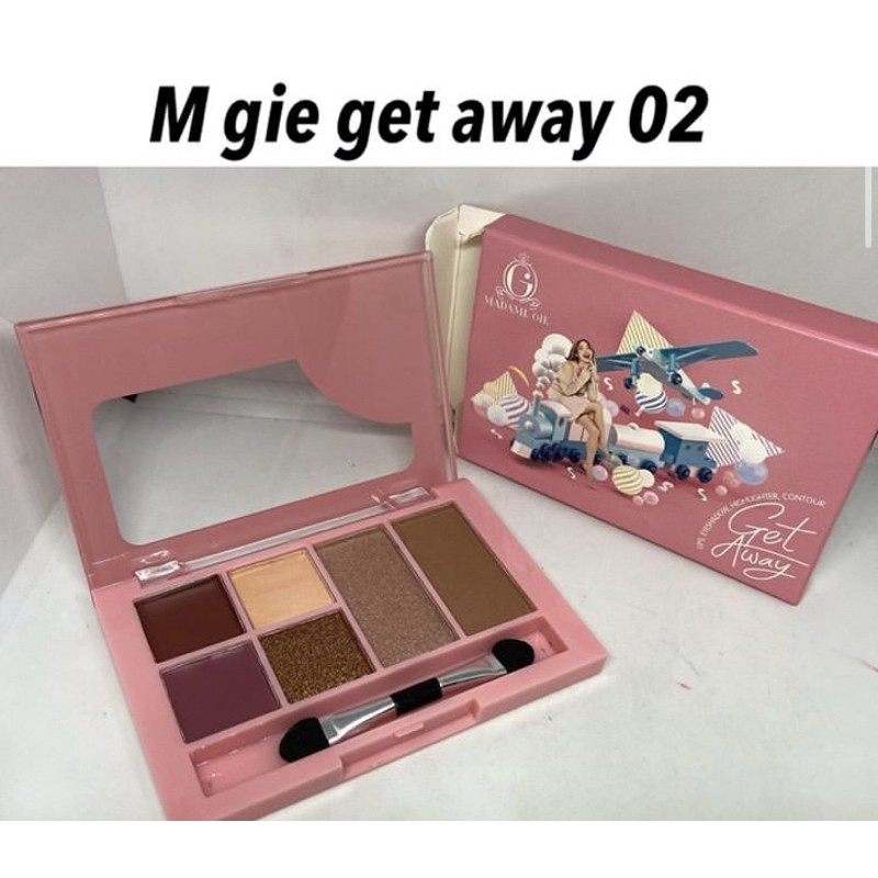 PALLETE EYESHADOW // madame get away /  getaway pallete eyeshadow