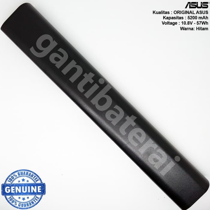 Original Baterai Asus X401, X401A, X401U, X501, X501A, X501U, A32-X401