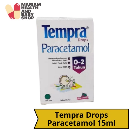 Jual Tempra Drops Paracetamol 15ml 0 2 Tahun Shopee Indonesia