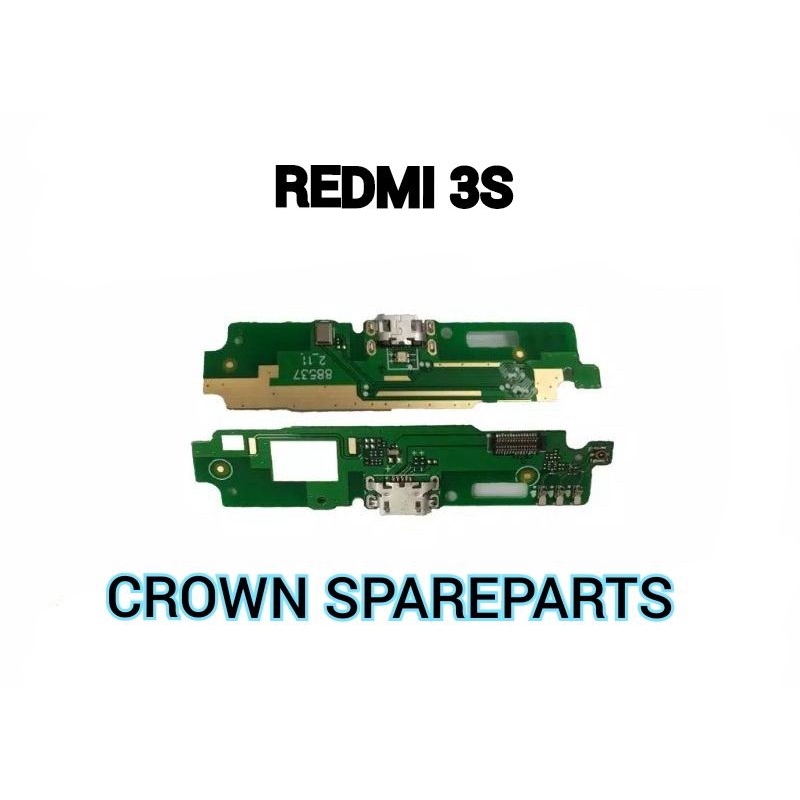 BOARD PAPAN CAS KONEKTOR CONEKTOR CHARGER XIAOMI REDMI 3S PLUG IN MIC ORIGINAL