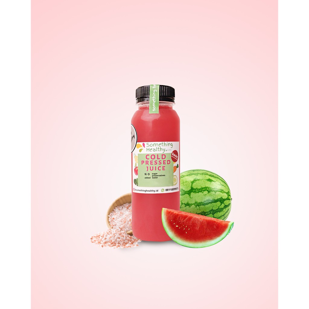 

BASIC WATERMELON - JUS – COLD PRESSED JUICE BY SOMETHING HEALTHY