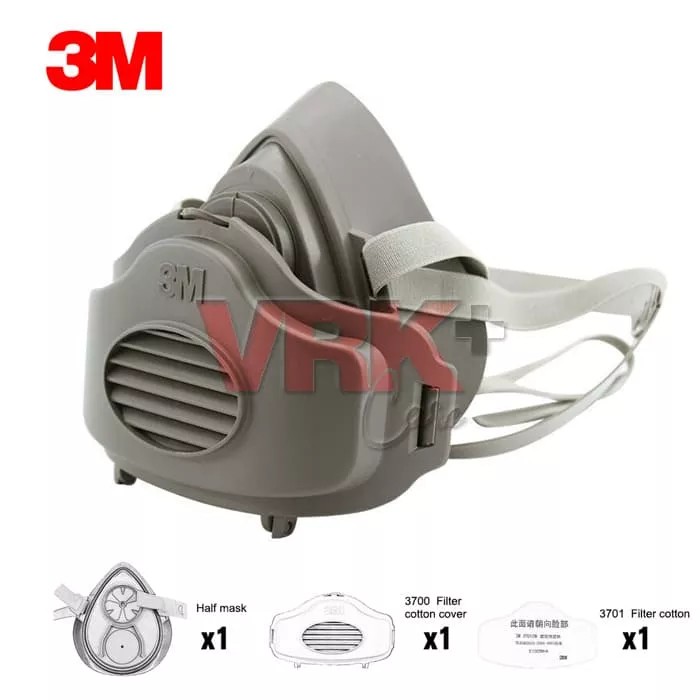 Masker 3M 3200 Complete Set Respirator