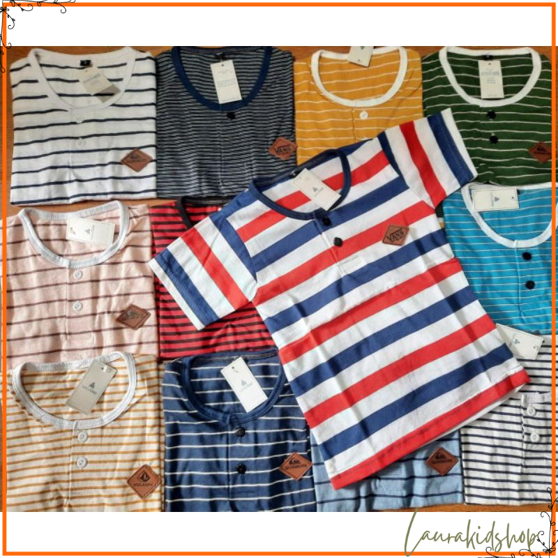 Baju Kaos Anak Salur surfing size 1-5 Tahun Laurakidshop