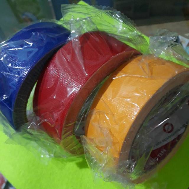 

Lakban kain WARNA linen 34mm x 12mtr/46mmx12mtr ECER!!!!!