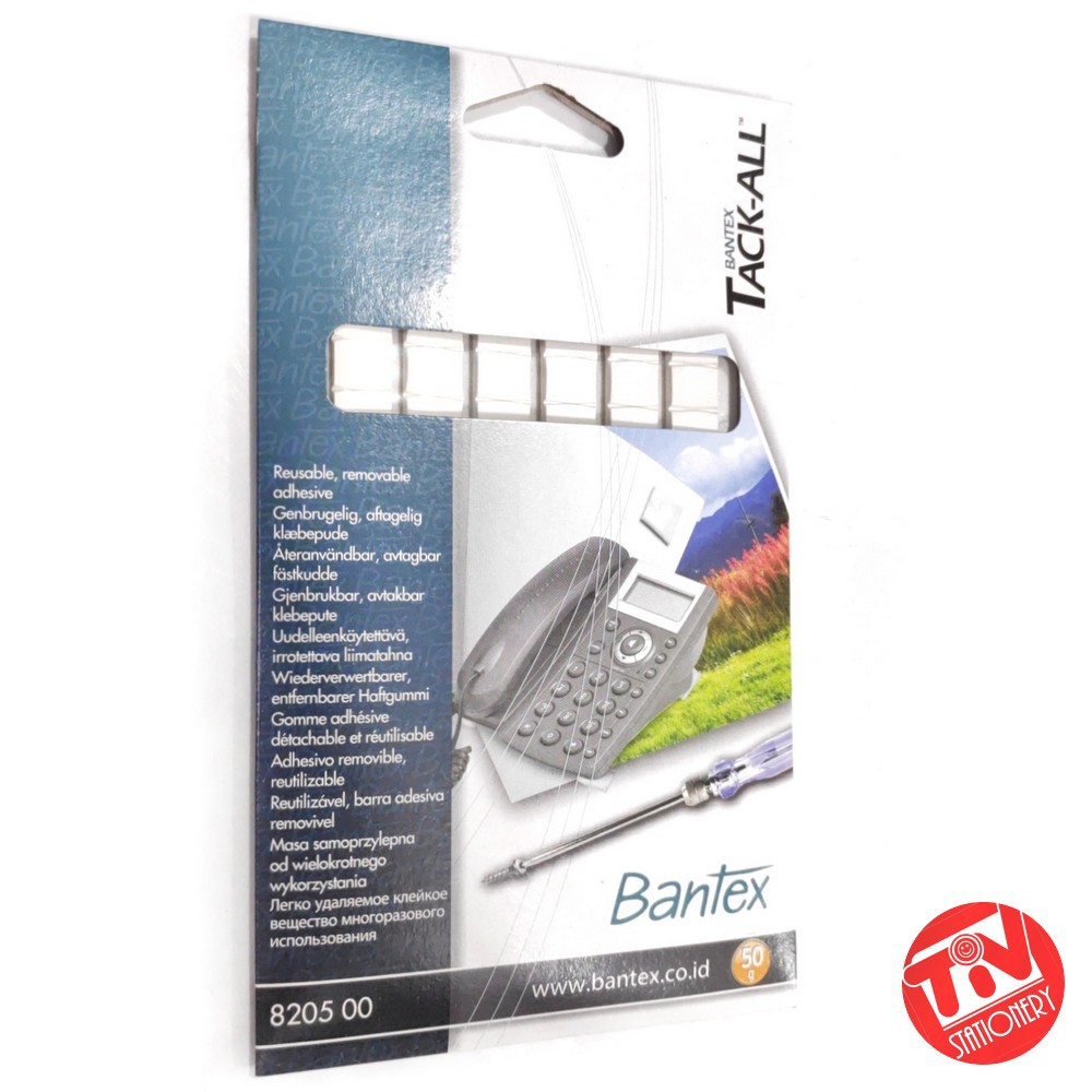 

Bantex Tack-All Sticky Stuff Precut 50g (8250)