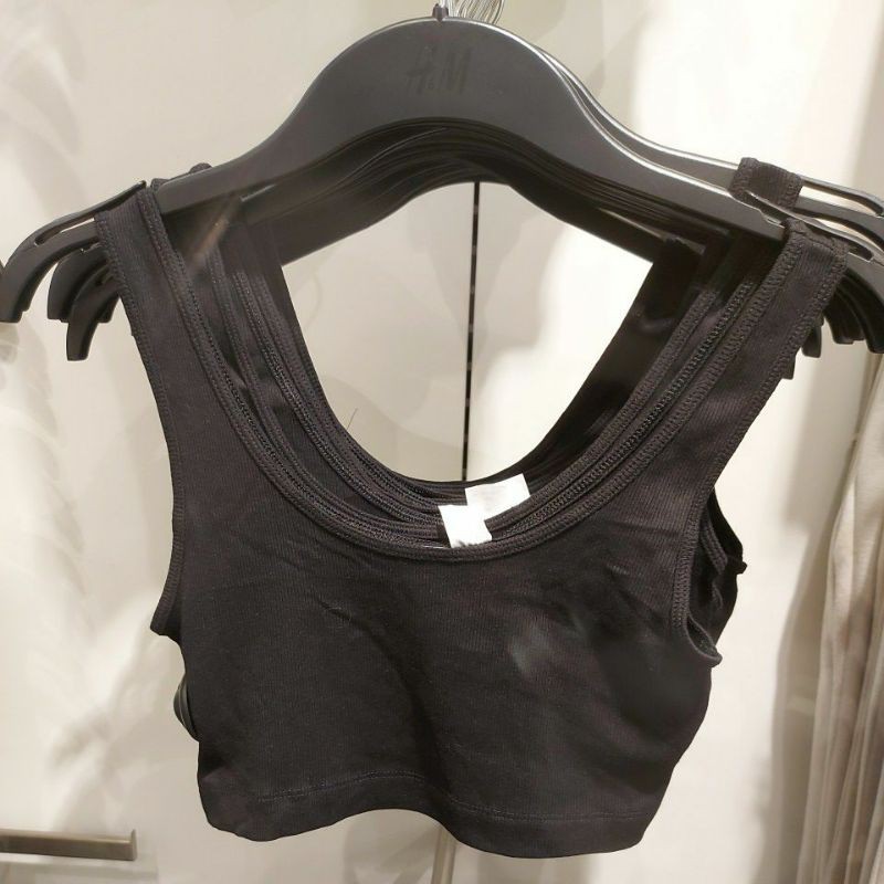 H&M WOMAN CROP TANKTOP