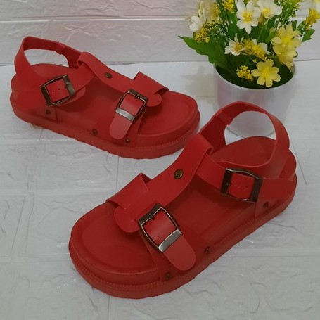 Sandal Jelly Wanita/ Sandal Flat Wanita/ Sandal Karet Wanita Terbaru dan Termurah