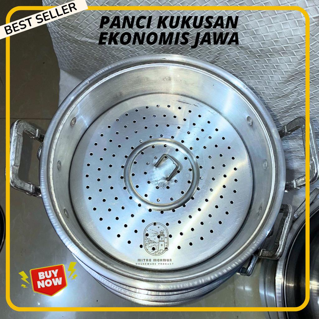 PROMO!! PANCI LANGSENG JAWA KUKUSAN PANCI SERBAGUNA 20-22-24-26-28-30-33-36-40 CM PANCI MASAK NASI