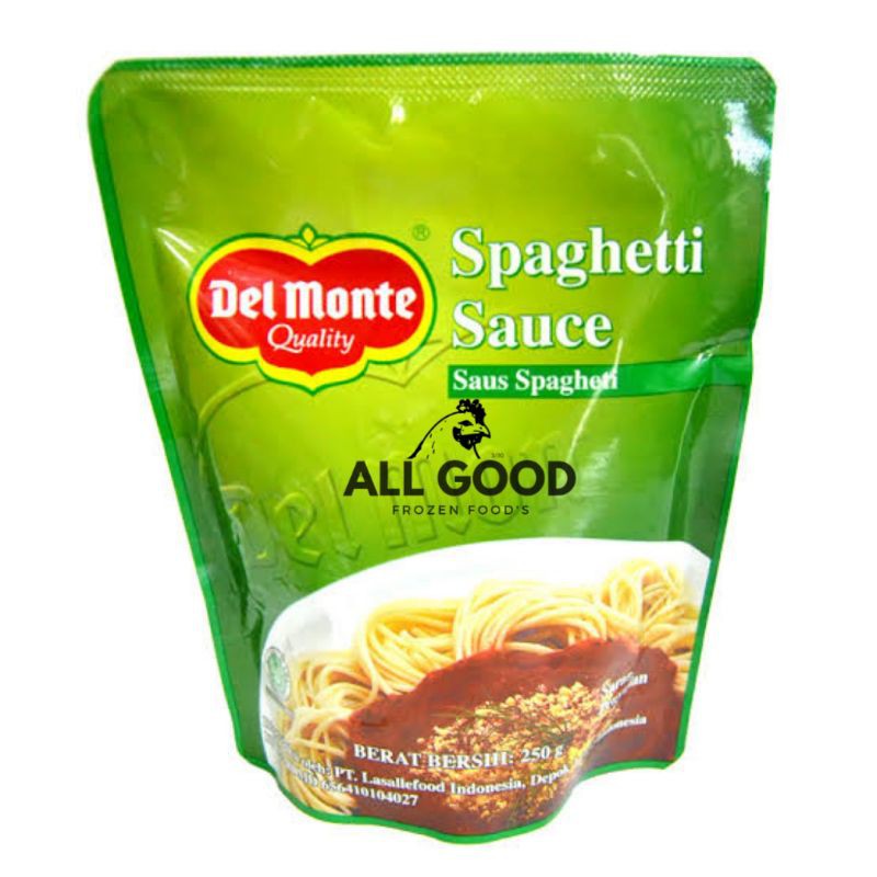 

Saus spaghetti 250gr (Delmonte)