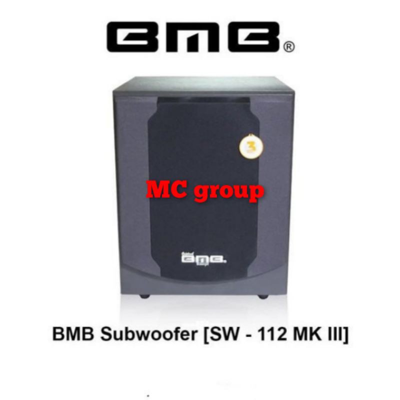 Subwoofer BMB SW 112 MK III ORIGINAL/speaker subwoofer BMB SW112 MKIII